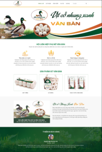 Mẫu Web Vịt cổ RT - Web hỗ trợ quảng cáo google